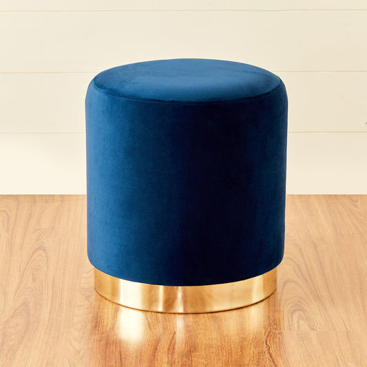 Oakcraft Ottoman Stool/Seat/Ottoman/Bench Stool with Cushion Storage Ottoman Cube, Coffee Table, Foot Rest Stool Seat, Folding Toys Chest