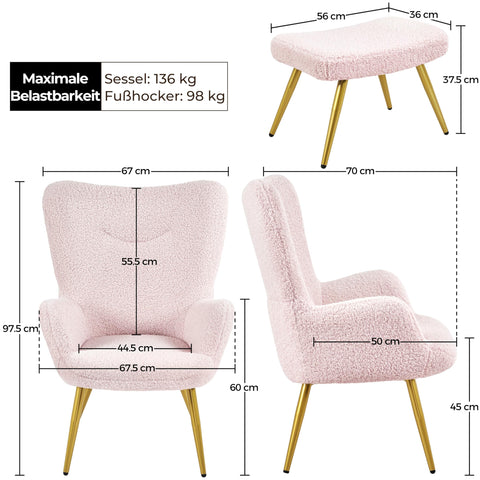 Oakcraft Wingback Chair, Polyester Cover, TV Chair, Armrest Chair, Upholstered Folding Chair, Cocktail Chair, Teddy Plush, Stylish Design, Oakcraft Wingback Chair, Polyester Cover, TV Chair, Armrest Chair, Upholstered Folding Chair, Cocktail Chair, Teddy Plush, Stylish Design,