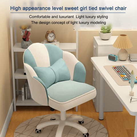 Oakcraft Home Office Desk Butterfly Chair with Mid-Back Upholstered Modern Tufted Computer Task Chair Swivel Height Adjustable Velvet Accent Chair Oakcraft Home Office Desk Butterfly Chair with Mid-Back Upholstered Modern Tufted Computer Task Chair Swivel Height Adjustable Velvet Accent Chair