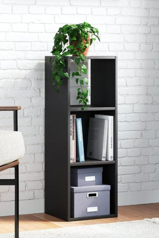 Oakcraft Simple Bookshelf/Multipurpose Rack/Children Bookcases/File Rack for Office/Storage Organizer/Cabinet Shelves for Bedroom Office Living Room Metal Open Book Shelf
