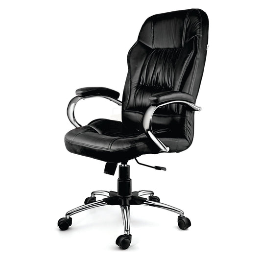 Office Chair with Adjustable Armrests and Headrest