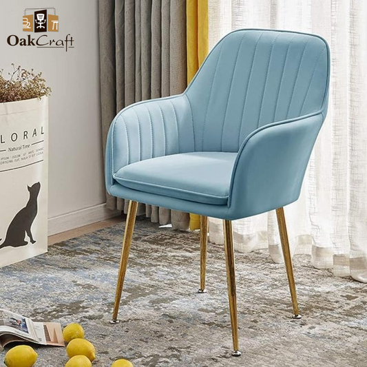 Oakcraft Steller Lounge/Dining/Accent Chairs with Engineered Metal Legs Metal Living Room Chair