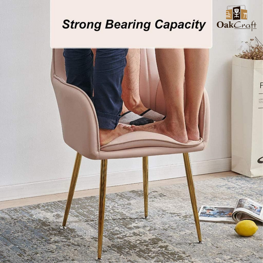 Oakcraft Steller Lounge/Dining/Accent Chairs with Engineered Metal Legs Metal Living Room Chair