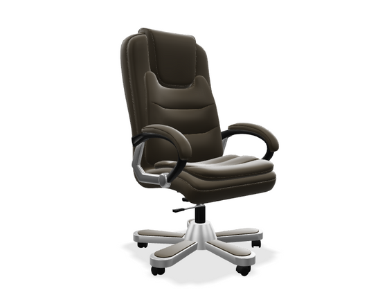 Oakcraft  Brutus Leatherette Office Executive Chair 3D