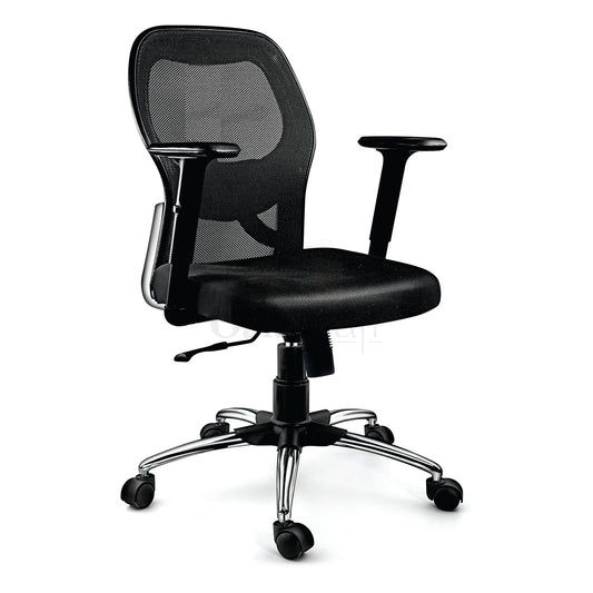 Mesh Office Chair with Adjustable Lumbar Support