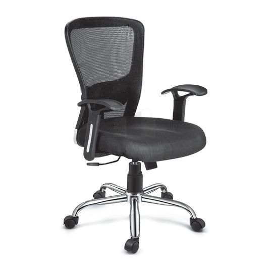 Mesh Office Chair with Height-Adjustable Seat