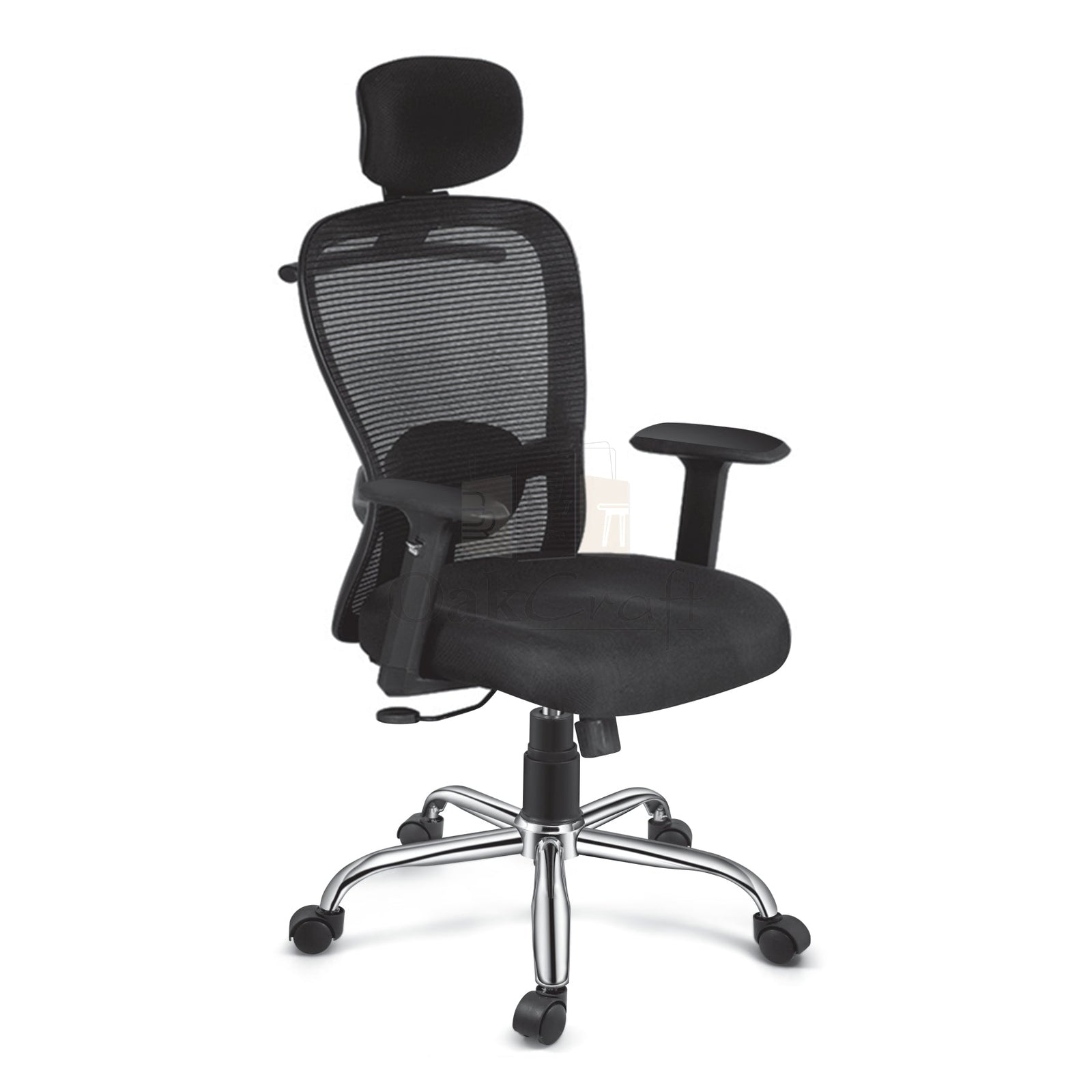 Ergonomic Mesh Office Chair with Footrest