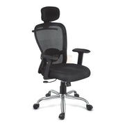 Ergonomic Mesh Office Chair with Footrest