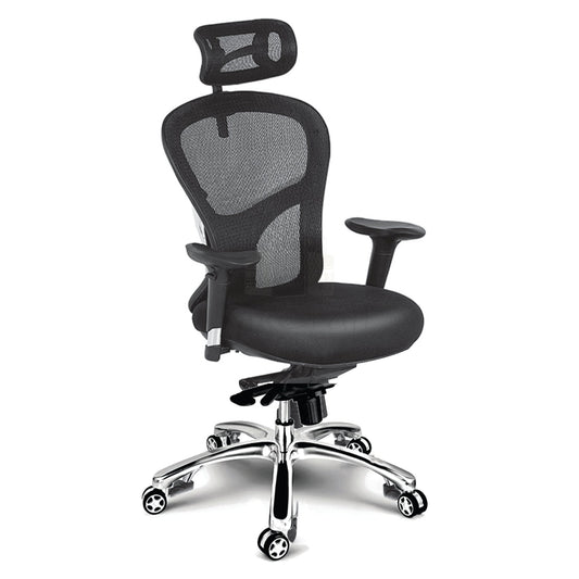 Mesh Office Chair with Heavy-Duty Base