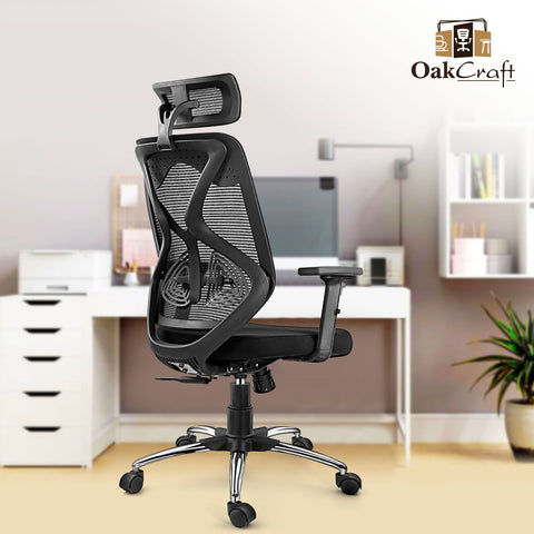 Oakcraft Hurricane High Back Ergonomic Mesh Office Chair