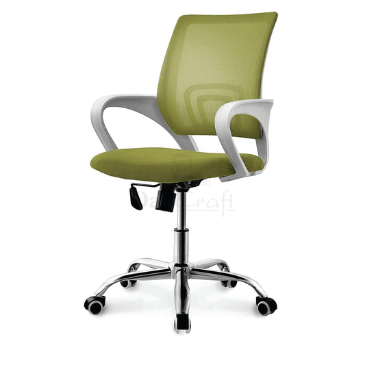 High-Back Mesh Office Chair with Adjustable Headrest