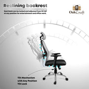 Oakcraft Matrix High Back Ergonomic Mesh Office Chair