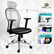 Oakcraft Matrix High Back Ergonomic Mesh Office Chair