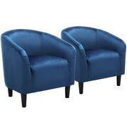 Oakcraft Accent Chair Set of 2, Boucle Fabric Club Chair, Furry Sherpa Elegant Siting Chair with Cozy Soft Padded for Living Room Bedroom Reception Room Office,