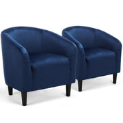 Oakcraft Accent Chair Set of 2, Boucle Fabric Club Chair, Furry Sherpa Elegant Siting Chair with Cozy Soft Padded for Living Room Bedroom Reception Room Office,