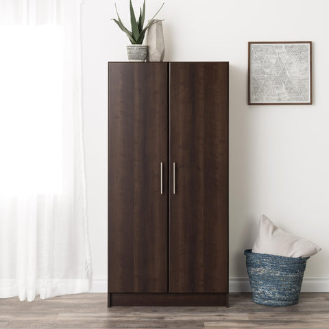 Oakcraft Elite 32" Storage Cabinet, Drifted Gray Storage Cabinet, Bathroom Cabinet, Pantry Cabinet with 3 Shelves 16" D x 32" W x 65" H,