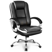 Oakcraft Gloster High Back Leatherette Ergonomic Office Chair - Oakcraft