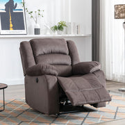 Oakcraft Power Recliner Chair, Oversized Electric Overstuffed Chair with Soft Cushion and Back, Sofa with Comfortable Armchair