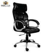 Oakcraft Stardom High Back Leatherette Ergonomic Office Chair - Oakcraft