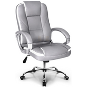 Oakcraft Gloster High Back Leatherette Ergonomic Office Chair - Oakcraft