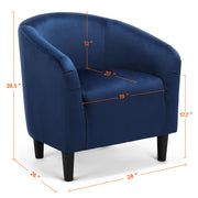 Oakcraft Accent Chair Set of 2, Boucle Fabric Club Chair, Furry Sherpa Elegant Siting Chair with Cozy Soft Padded for Living Room Bedroom Reception Room Office,