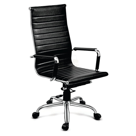 Office Chair with Adjustable Armrests and Headrest