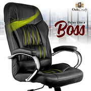 Oakcraft Rapture High Back Leatherette Ergonomic Office Chair - Oakcraft