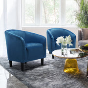 Oakcraft Accent Chair Set of 2, Boucle Fabric Club Chair, Furry Sherpa Elegant Siting Chair with Cozy Soft Padded for Living Room Bedroom Reception Room Office,