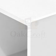 Oakcraft 3 Tier Multipurpose Storage Unit Engineered Wood Open Book Shelf - Oakcraft