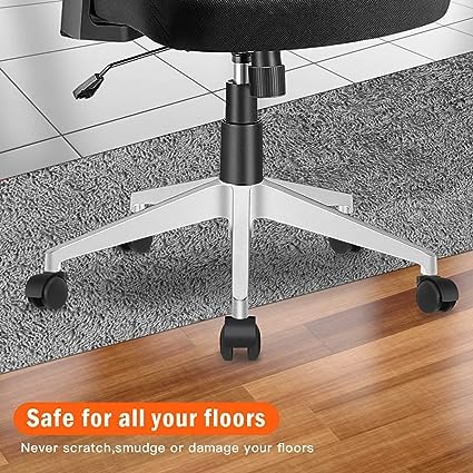 Caster Wheels Rolling Office Chair On Hardwood Floor Casters For