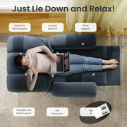Oakcraft 2025 New Power Recliner Chair for Adults, Adjustable Electric Chair Power Reclining Sofa, USB Port, Ultra-Comfy Teddy Fleece Recliner for Living Room, Tool-Free Setup Single Sofa