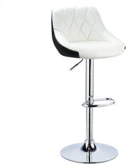 Oakcraft Louver Leatherette Bar Stool
