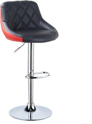 Oakcraft Louver Leatherette Bar Stool