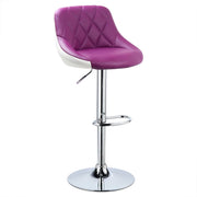 Oakcraft Louver Leatherette Bar Stool