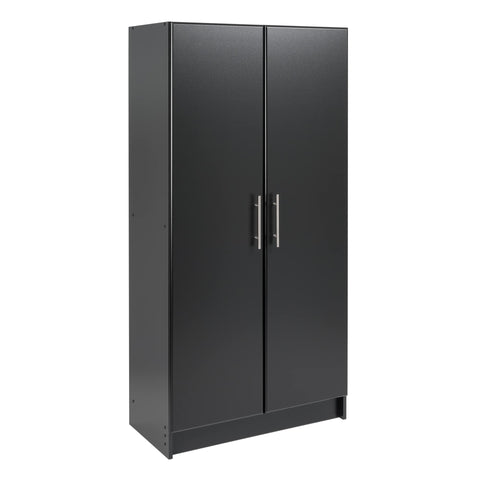 Oakcraft Elite 32" Storage Cabinet, Drifted Gray Storage Cabinet, Bathroom Cabinet, Pantry Cabinet with 3 Shelves 16" D x 32" W x 65" H,