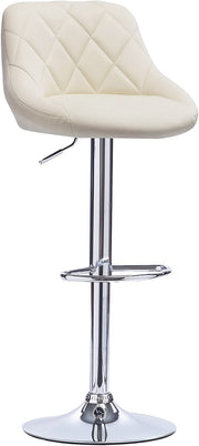 Oakcraft Louver Leatherette Bar Stool