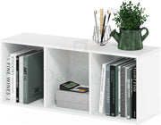 Oakcraft 3 Tier Multipurpose Storage Unit Engineered Wood Open Book Shelf - Oakcraft