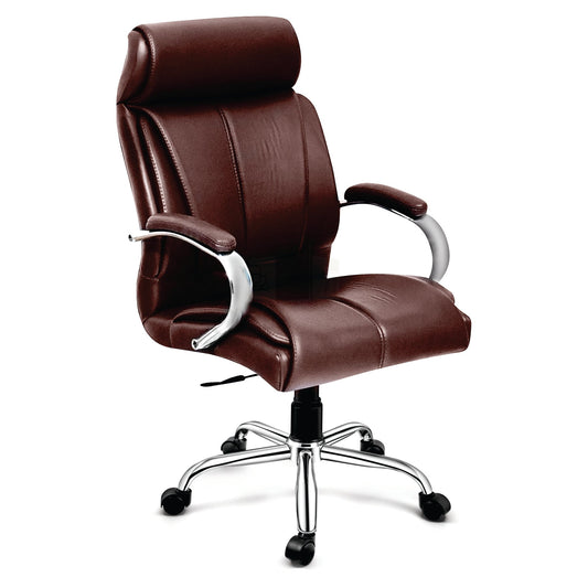 Office Chair with Adjustable Armrests and Headrest