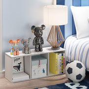 Oakcraft 3 Tier Multipurpose Storage Unit Engineered Wood Open Book Shelf - Oakcraft
