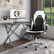 Oakcraft Blaze High Back Leatherette Gaming Chair - Oakcraft
