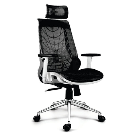 Mesh Office Chair with 360-Degree Swivel – Oakcraft