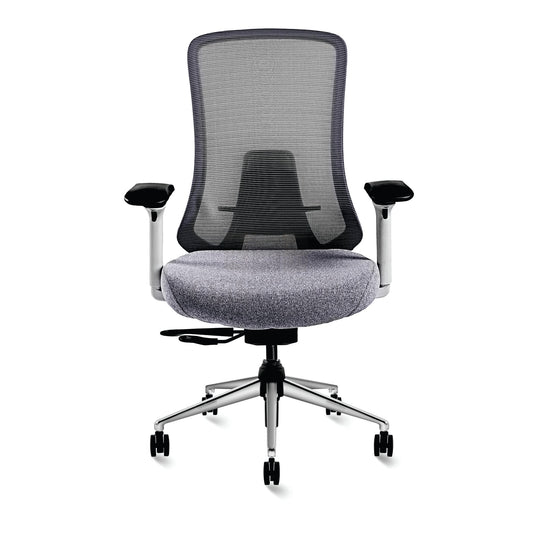Mesh Office Chair with Contoured Seat Cushion
