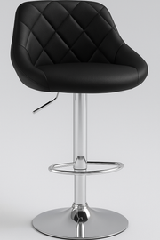 Oakcraft Louver Leatherette Bar Stool