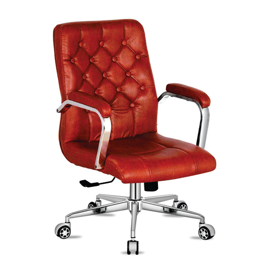 Oakcraft Ergonomic Elegance: The Benefits of Medium Back Chairs