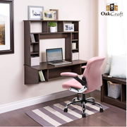 Oakcraft Stratos Medium Back Leatherette Ergonomic Office Chair - Oakcraft