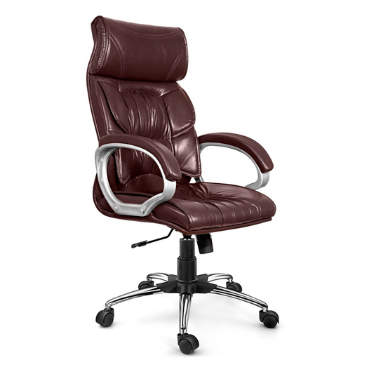 Oakcraft Stardom High Back Leatherette Ergonomic Office Chair - Oakcraft