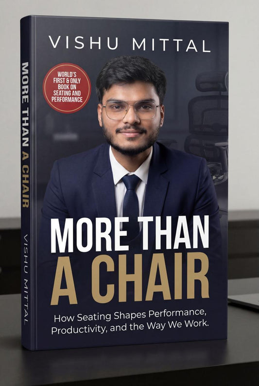 More Than A Chair is not just a book—it's a complete guide to understanding how the right chair can transform the way we work, think, and perform.