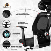 Oakcraft Matrix High Back Ergonomic Mesh Office Chair