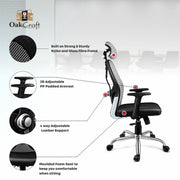 Oakcraft Matrix High Back Ergonomic Mesh Office Chair