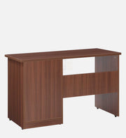 Plain walnut Oakcraft writing desk shown from the front on a white background